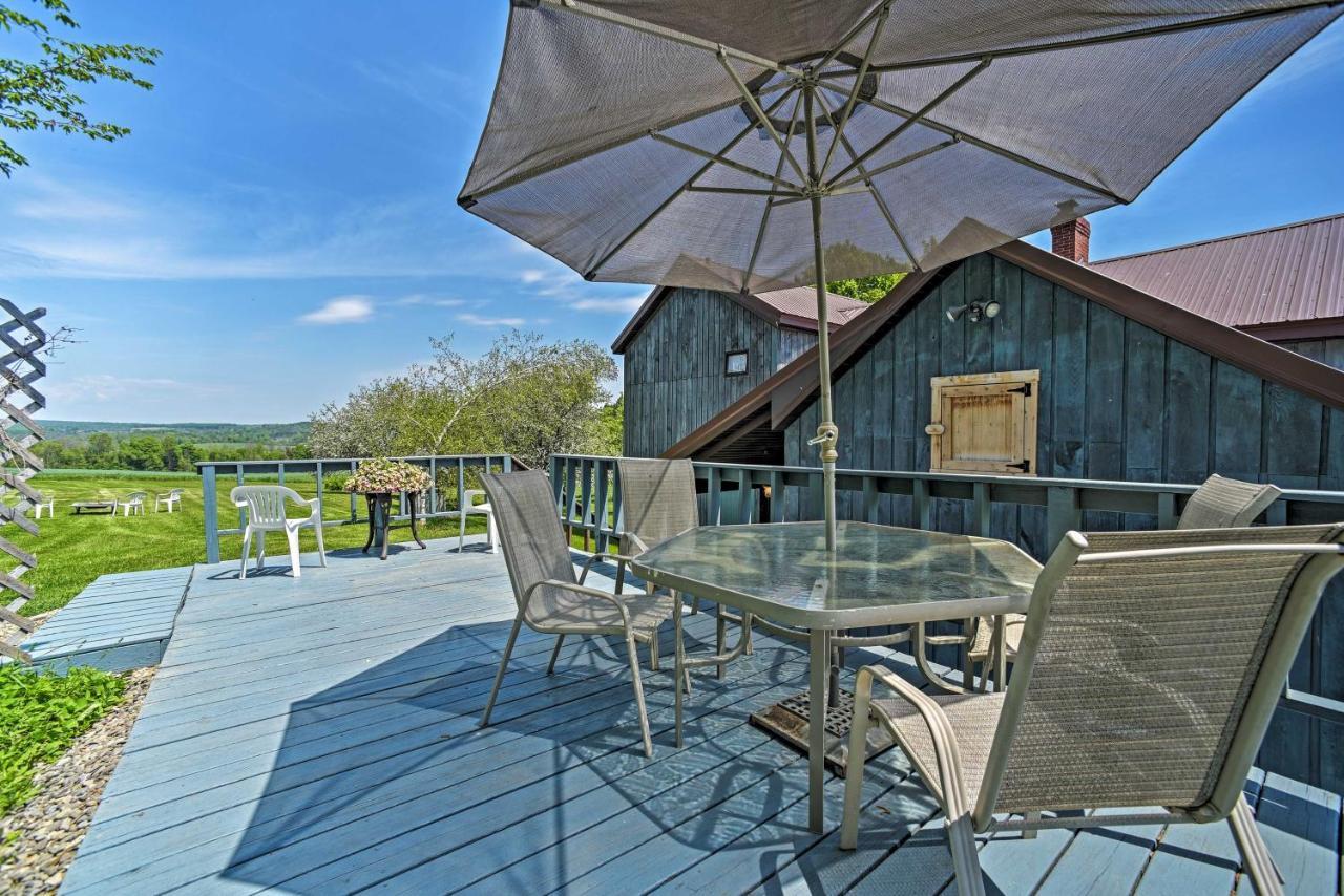Country Escape With Sauna, 10 Mi To Cooperstown Richfield Springs Exteriör bild