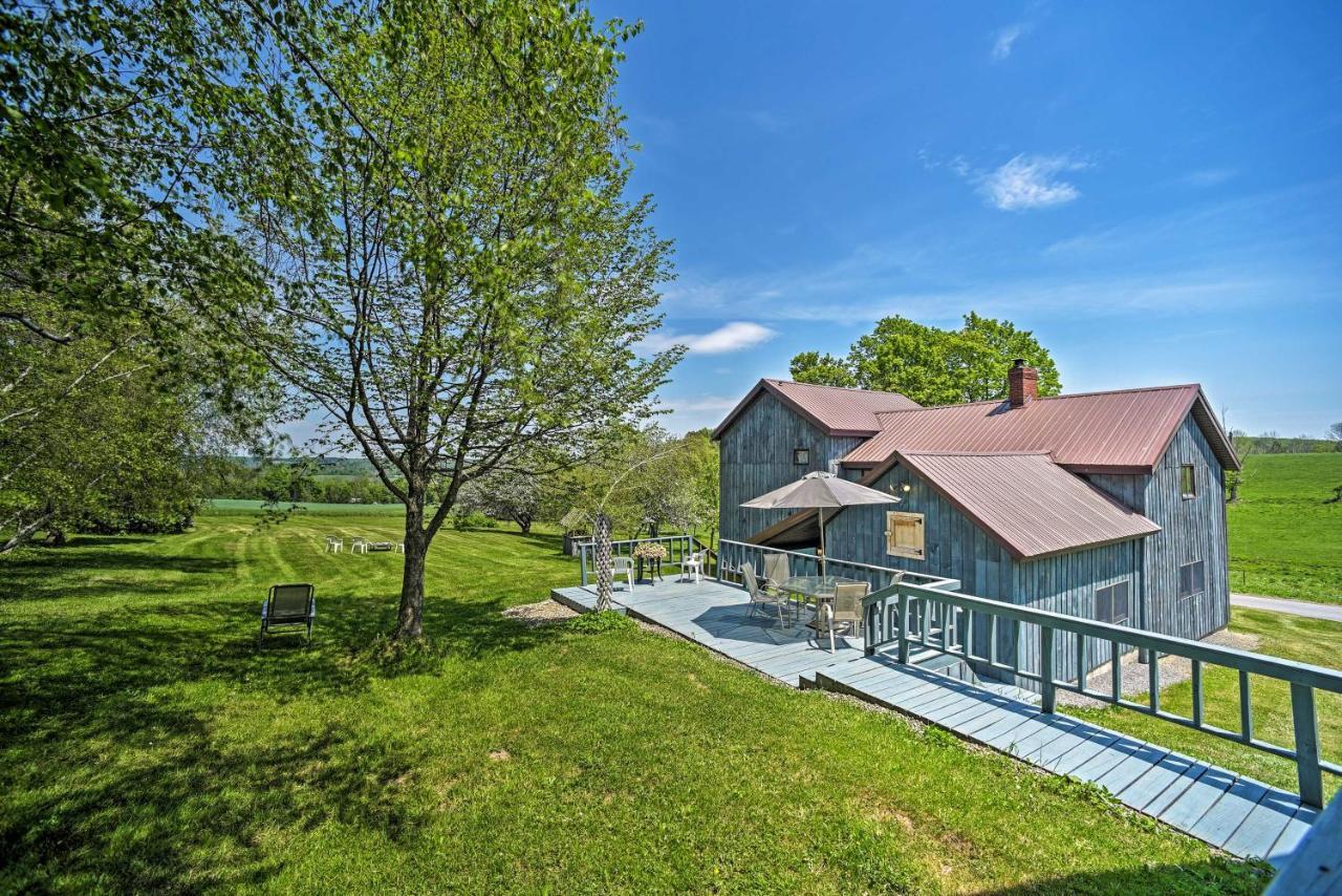 Country Escape With Sauna, 10 Mi To Cooperstown Richfield Springs Exteriör bild